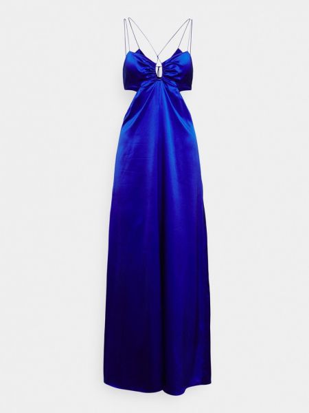 Niebieska sukienka wieczorowa Frame