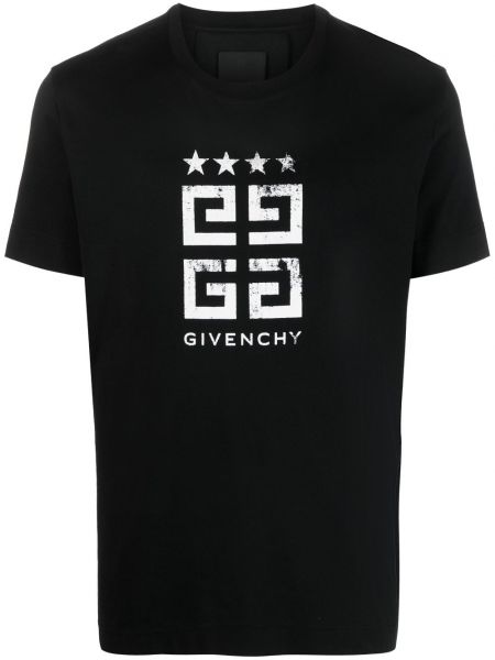 Pamut póló nyomtatás Givenchy
