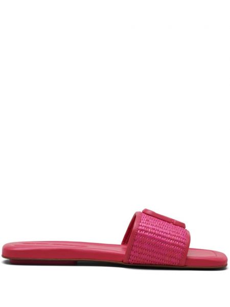 Sandale împletite Marc Jacobs roz