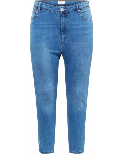 Bavlnené skinny fit džínsy Cotton On Curve modrá