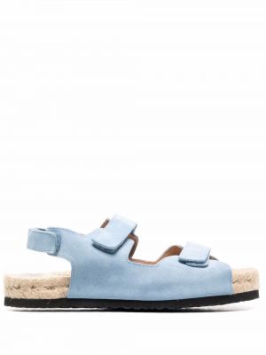 Slingback sandaler med reim Manebi blå