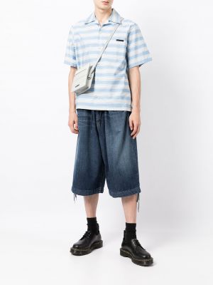 Shorts en jean Fumito Ganryu bleu
