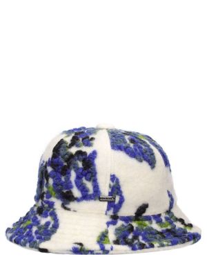 Volnena kapa s cvetličnim vzorcem Kangol