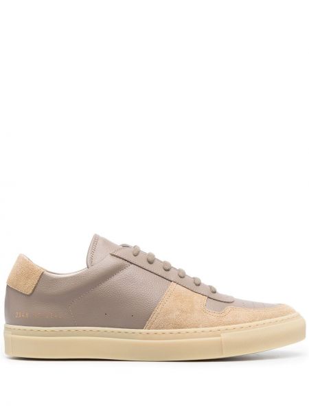 Lær sneakers Common Projects brun