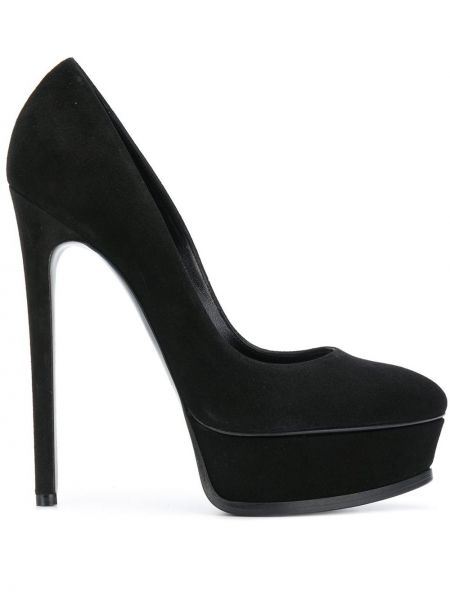 Plateau pumps Casadei schwarz