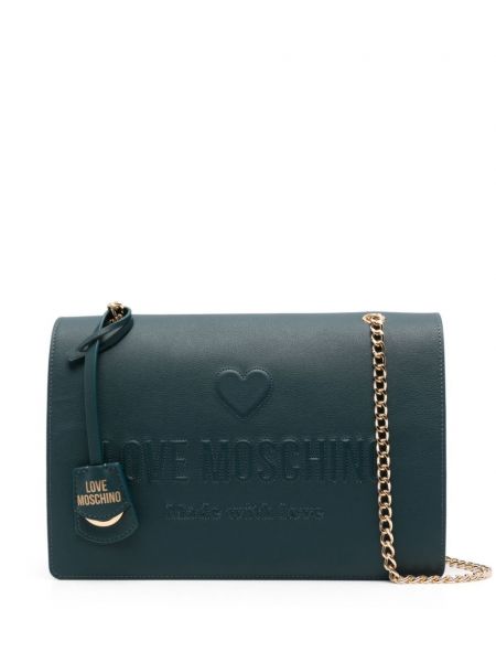 Skuldertaske Love Moschino grøn