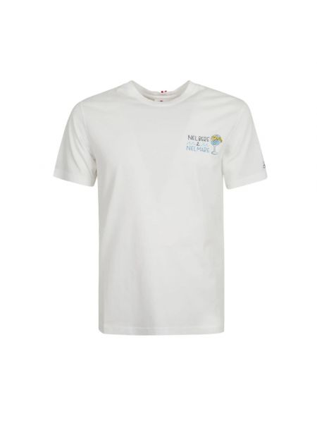 Koszulka bawełniana Saint Barth biała
