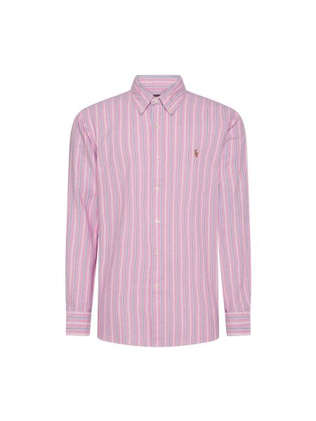 Koszula z długim rękawem Polo Ralph Lauren różowa