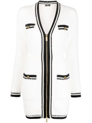 Zip dress Elisabetta Franchi hvit