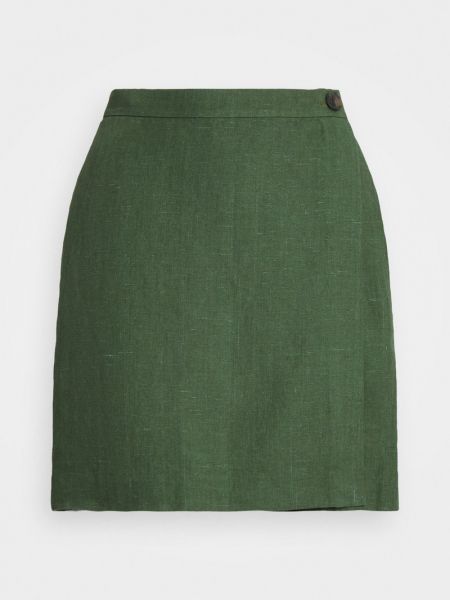 Mini spódniczka Polo Ralph Lauren zielona