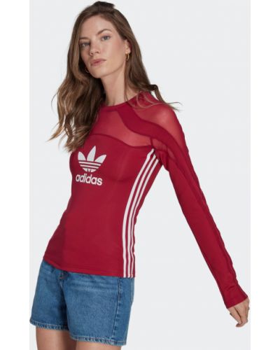 Tričko s dlhými rukávmi so sieťovinou Adidas Originals