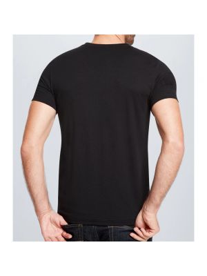 T-shirt mit v-ausschnitt Strellson schwarz