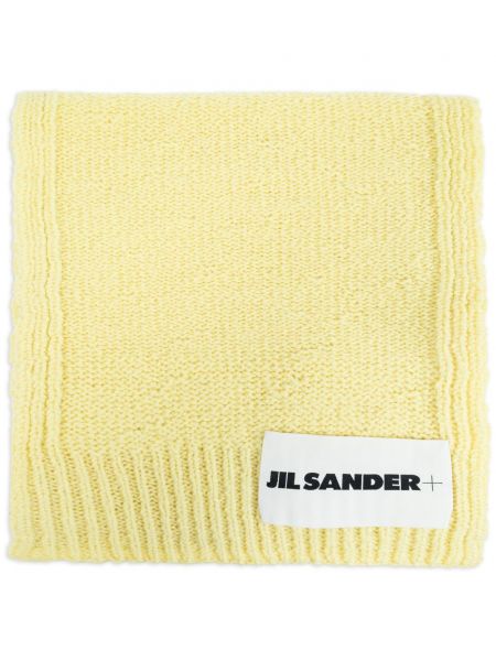 Yün şal Jil Sander sarı