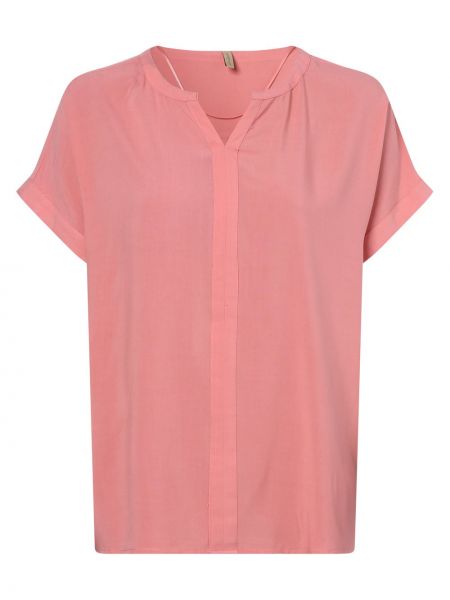Różowa bluzka z wiskozy Soyaconcept