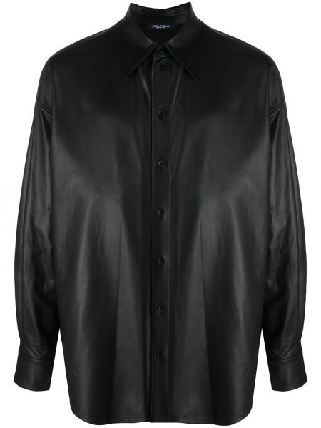 Camisa con botones Dolce & Gabbana negro