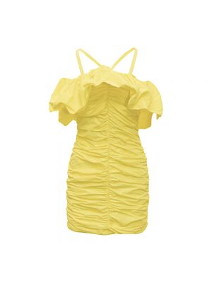 Sukienka mini Msgm żółta