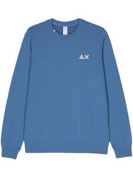 Sweatshirt mit stickerei Sun 68 blau