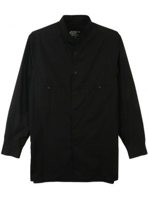Bavlnená košeľa Yohji Yamamoto čierna