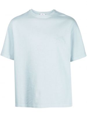 Bavlnené tričko s okrúhlym výstrihom Etro