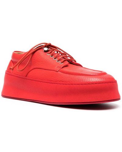Zapatos oxford con cordones Marsèll rojo