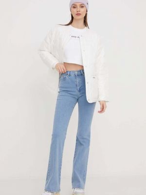 Kurtka jeansowa oversize Tommy Jeans biała