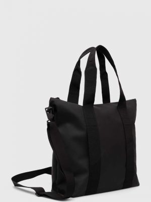 Τσάντα shopper Rains μαύρο