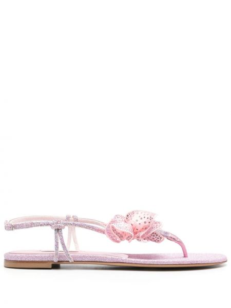 Sandale ohne absatz Casadei pink