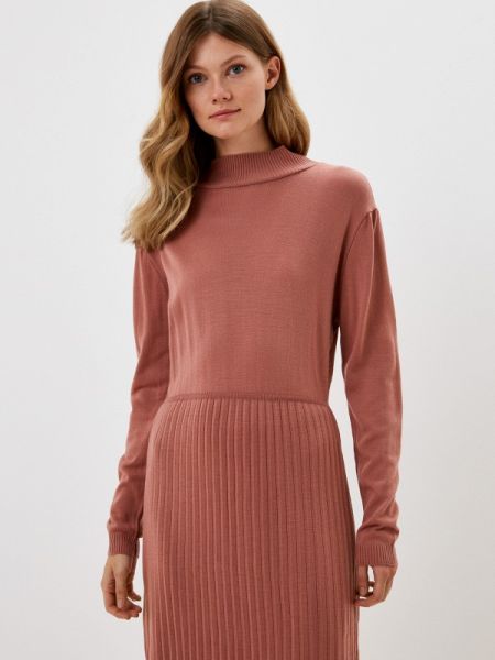 Платье-свитер Marselesa коричневое