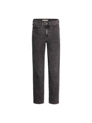 Прямые джинсы с высокой талией Levi´s ® серые