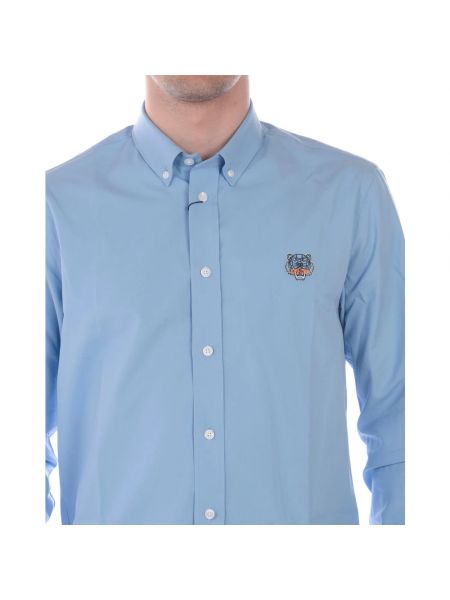 Camisa con botones Kenzo azul