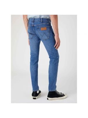 Slim fit skinny jeans Wrangler blau