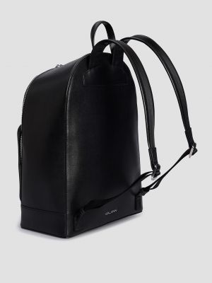 Кожаный рюкзак Baldinini черный