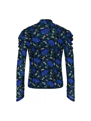 Bluzka Diane Von Furstenberg niebieska