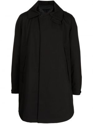 Płaszcz z kapturem Michael Kors czarny