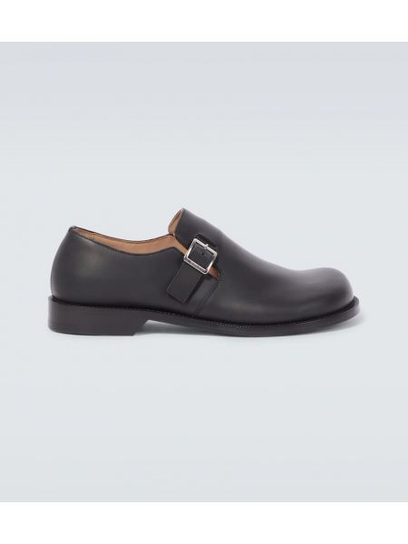 Zapatos derby de cuero Loewe negro