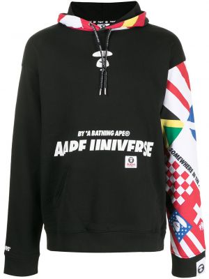 Sudadera con capucha oversized Aape By *a Bathing Ape® negro