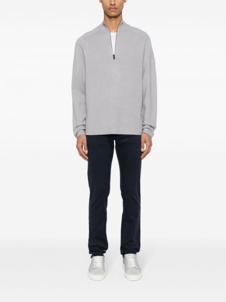 Pletený svetr Calvin Klein šedý