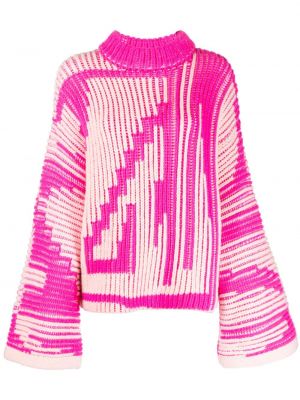 Pull en tricot Forte Forte rose