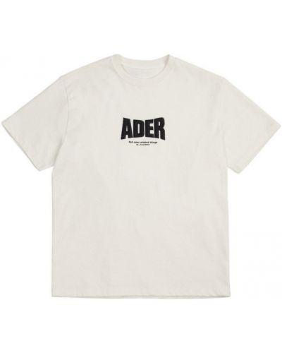 T-shirt Ader Error - Biały