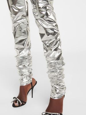 Jersey magas derekú leggings Dolce&gabbana ezüstszínű