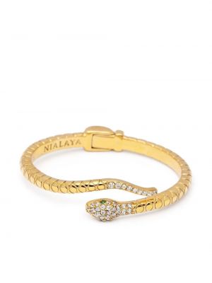 Bracciale con cristalli Nialaya Jewelry oro