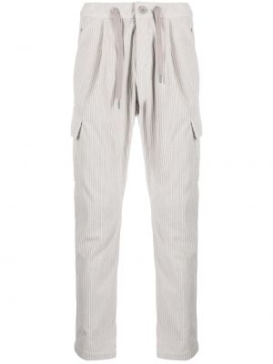 Плисирани панталон от рипсено кадифе Herno сиво