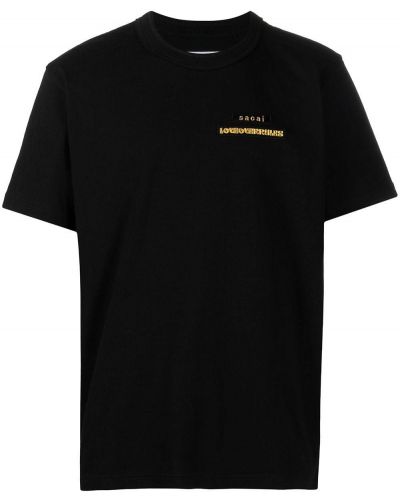 Camiseta Sacai negro