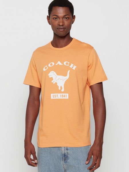 Koszulka Coach pomarańczowa