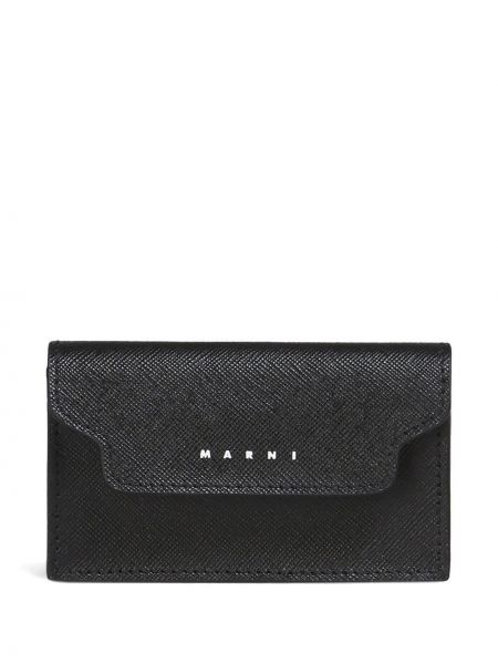 Πορτοφόλι με σχέδιο Marni μαύρο