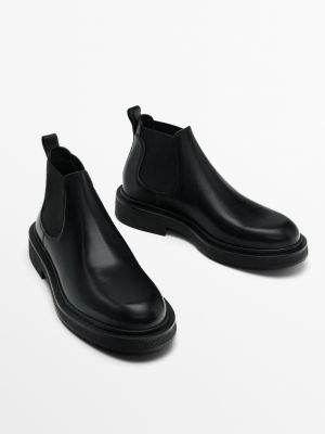 Ботинки челси Massimo Dutti черные