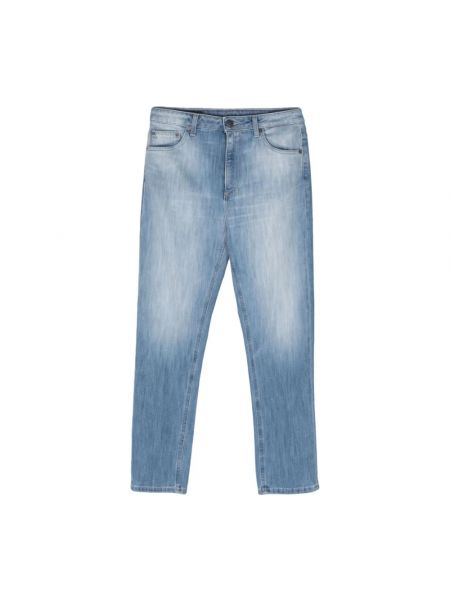 Jeansy skinny z kieszeniami klasyczne Dondup niebieskie
