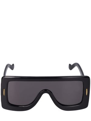 Chunky slnečné okuliare Loewe čierna