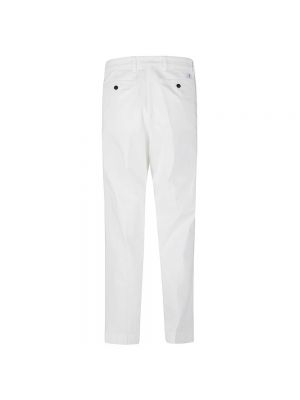 Spodnie slim fit Department Five białe