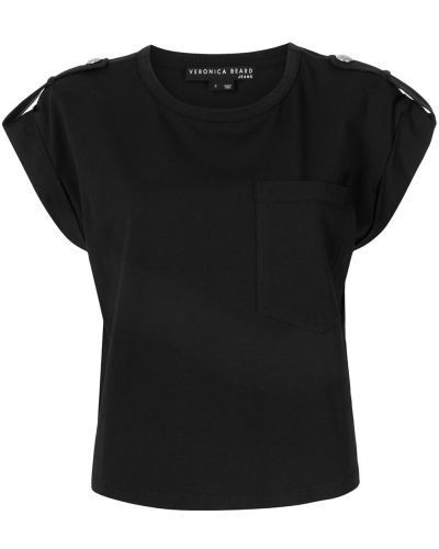 Černé tričko Veronica Beard